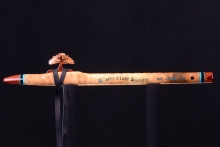 Myrtle Burl Native American Flute, Minor, Mid A-4, #H42C